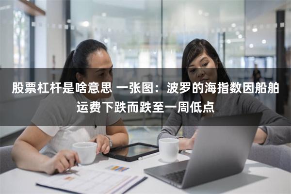 股票杠杆是啥意思 一张图：波罗的海指数因船舶运费下跌而跌至一周低点