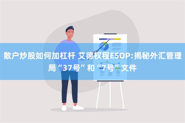 散户炒股如何加杠杆 艾德权程ESOP:揭秘外汇管理局“37号”和“7号”文件